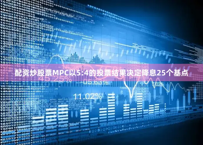 配资炒股票MPC以5:4的投票结果决定降息25个基点